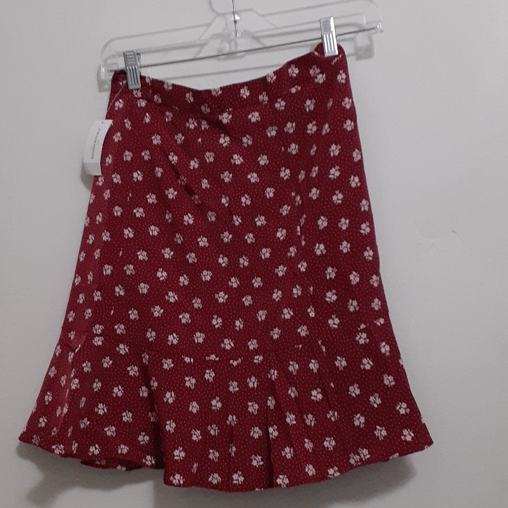 Banana Republic fit and flare mini skirt size 0